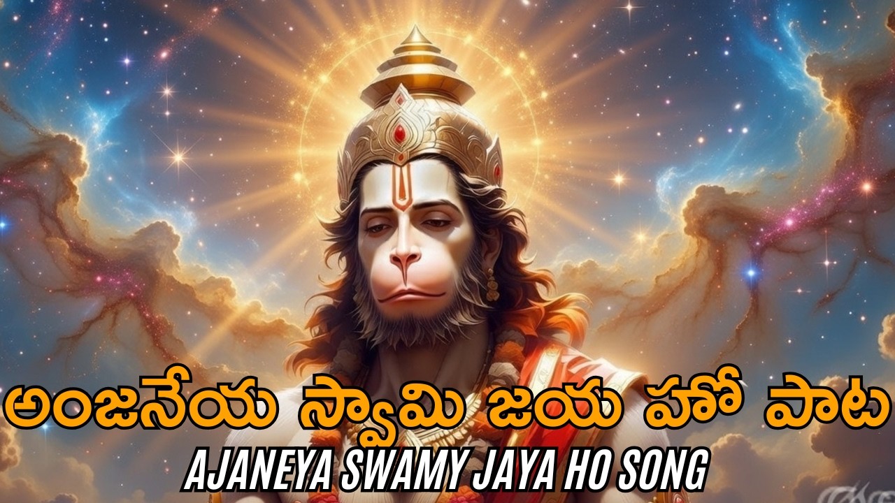 🔥 శ్రీ అంజనేయ స్వామి భక్తి పాట | Powerful Hanuman Devotional Song Telugu | Sankat Mochan HanumanSong