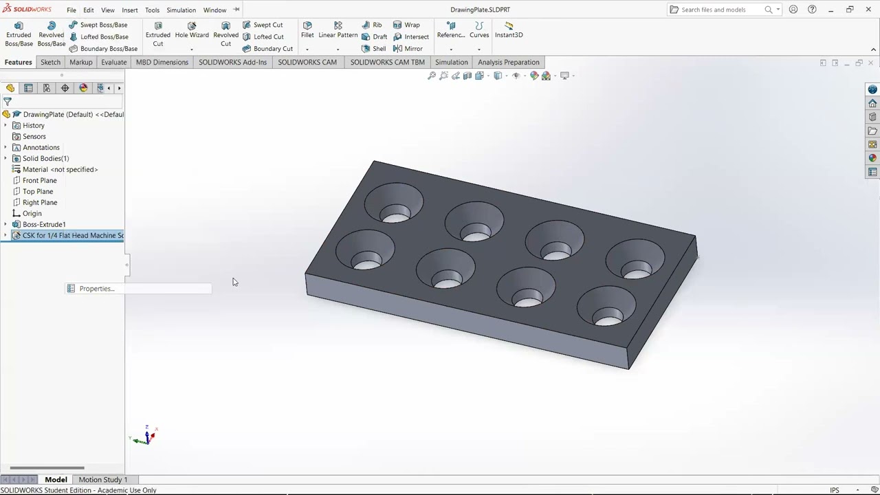 SolidWorks Basics: Adding Information to the Title Block