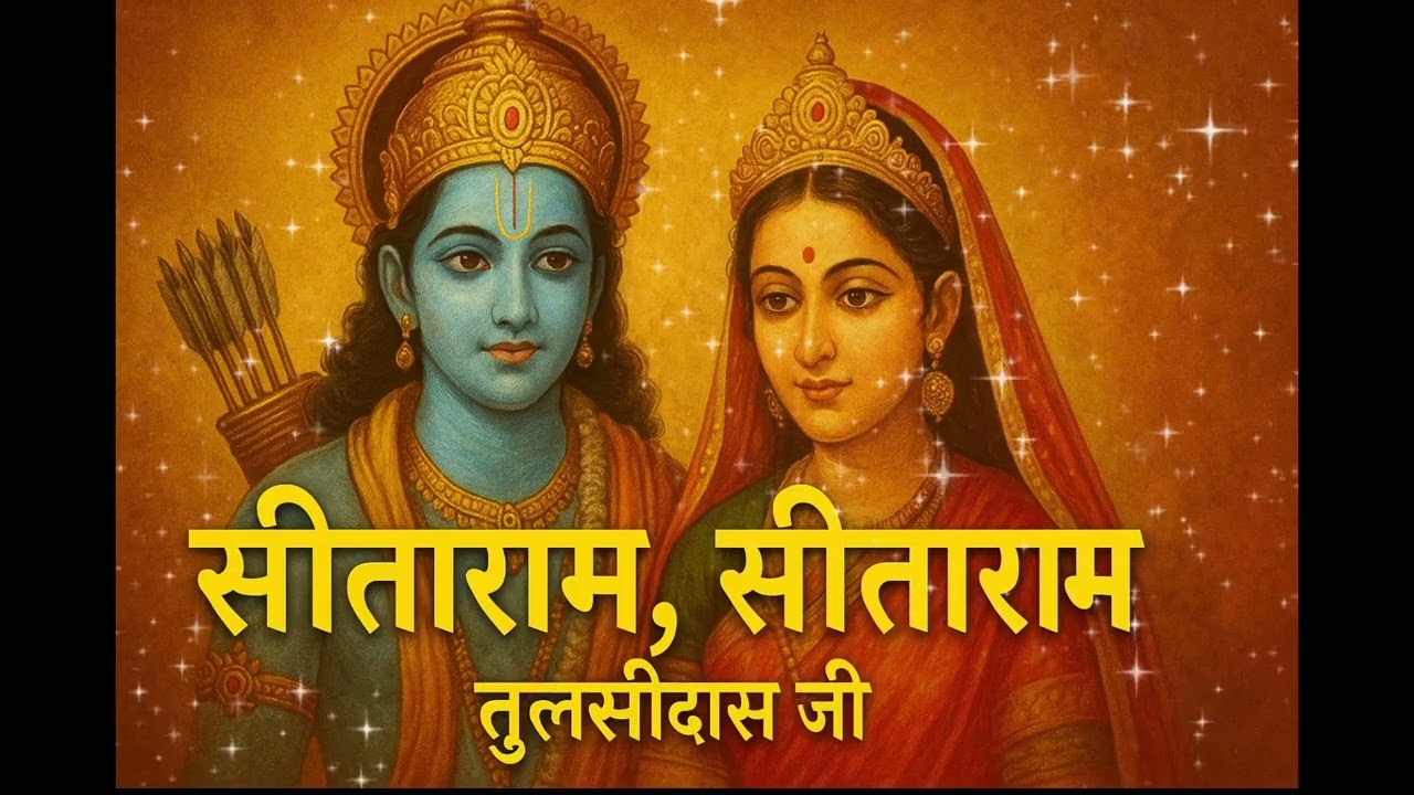 सीताराम भजन | Sita Ram Bhajan | तुलसीदास जी की भक्ति | राम नाम जपें, मन निर्मल करें