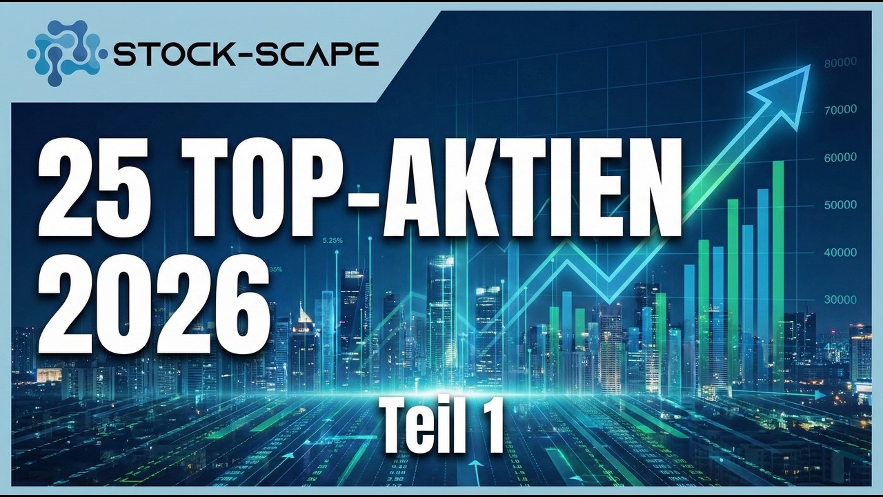 Die 25 BESTEN AKTIEN f&uuml;r 2026 | 1/2