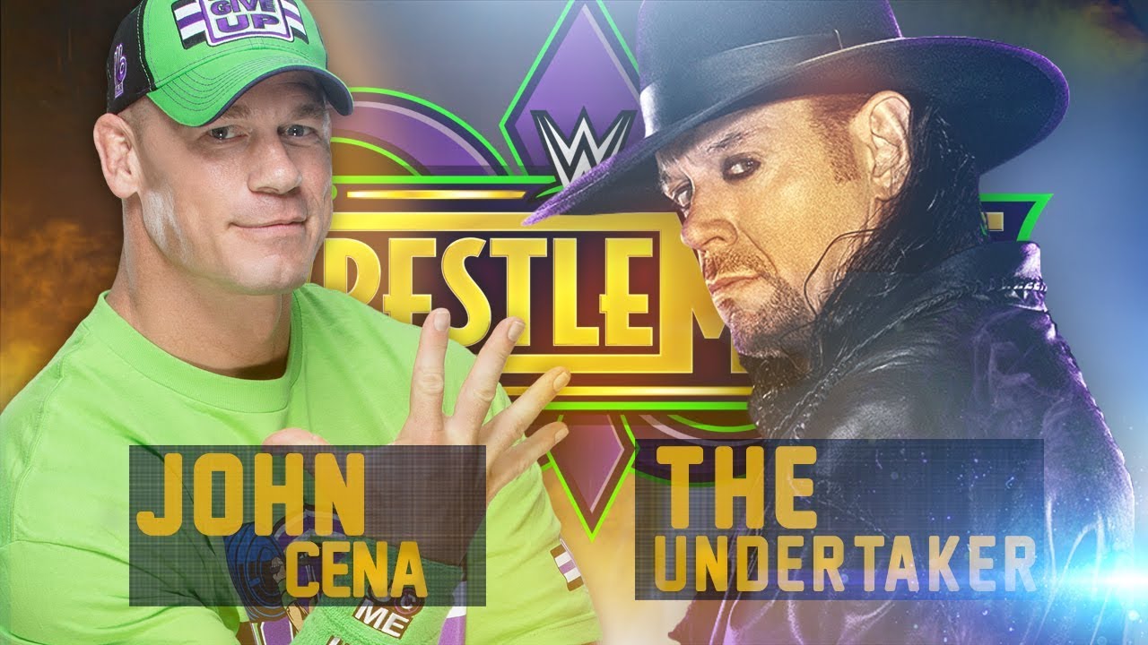 WWE WrestleMania 34 2018 - John Cena VS Undertaker Full Match HD
