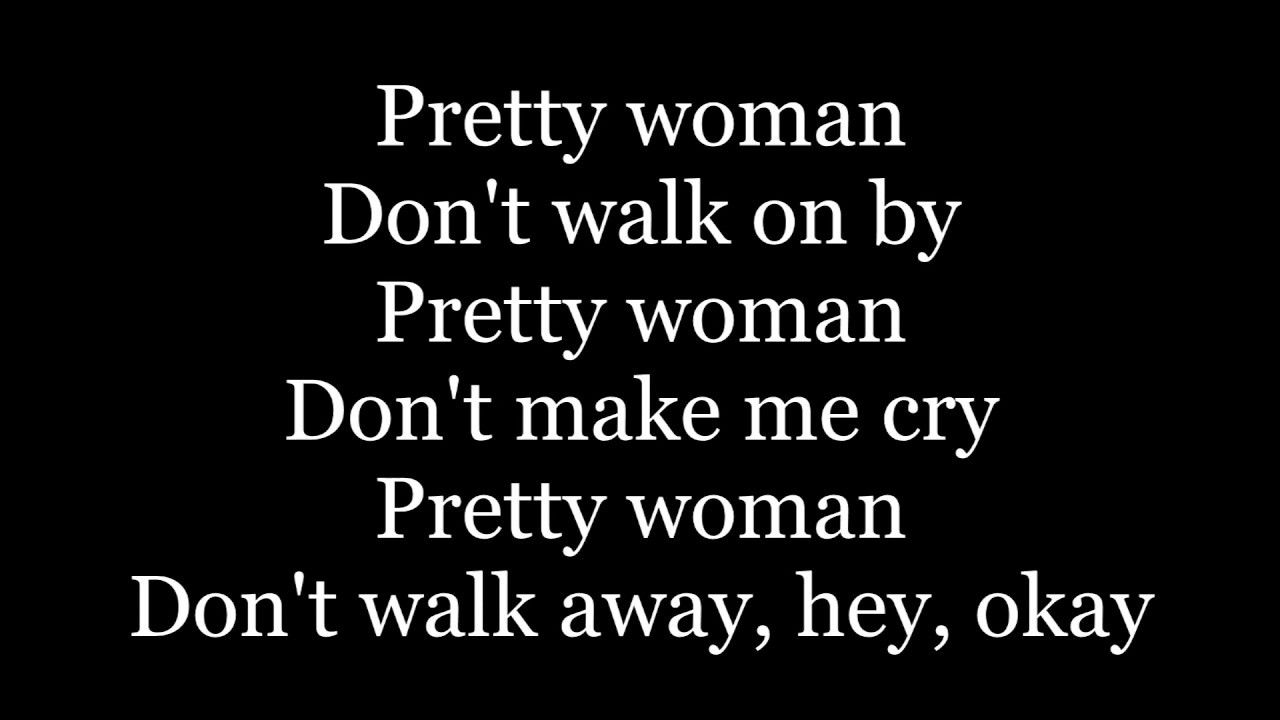 Roy Orbison - Oh, Pretty Woman (lyrics)