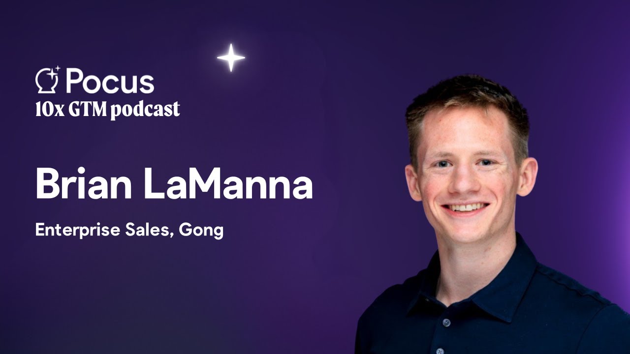 Navigating AI, ICP,  and signals in enterprise sales | Brian LaManna (Gong)