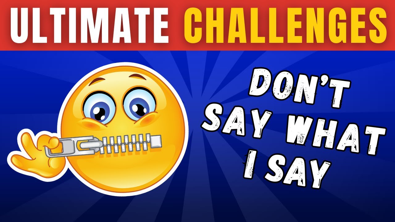 Think Fast! Can You Avoid Saying What I Say? 🚀|Quizzy Quiz