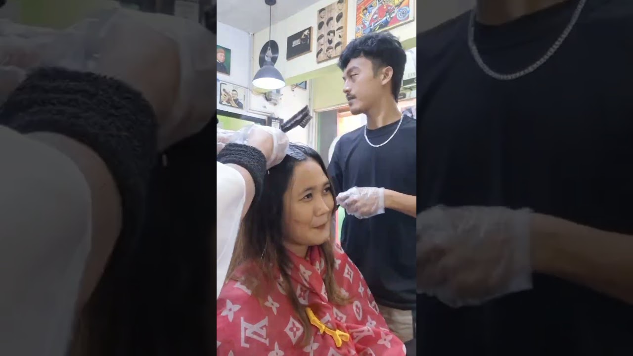 Ka Hesty Potong Rambut frech Layer dan Hair colouring  ,bawa warna sendiri guys