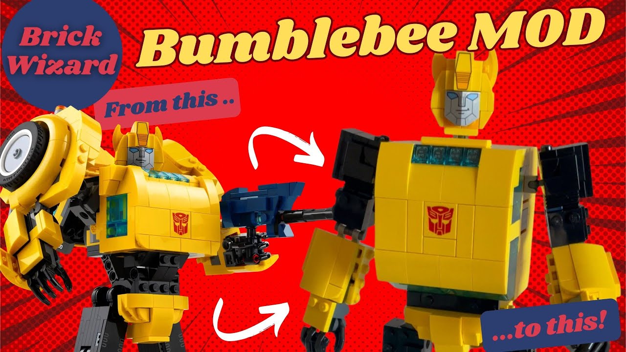 Lego Bumblebee Mod using only the original Set 10338