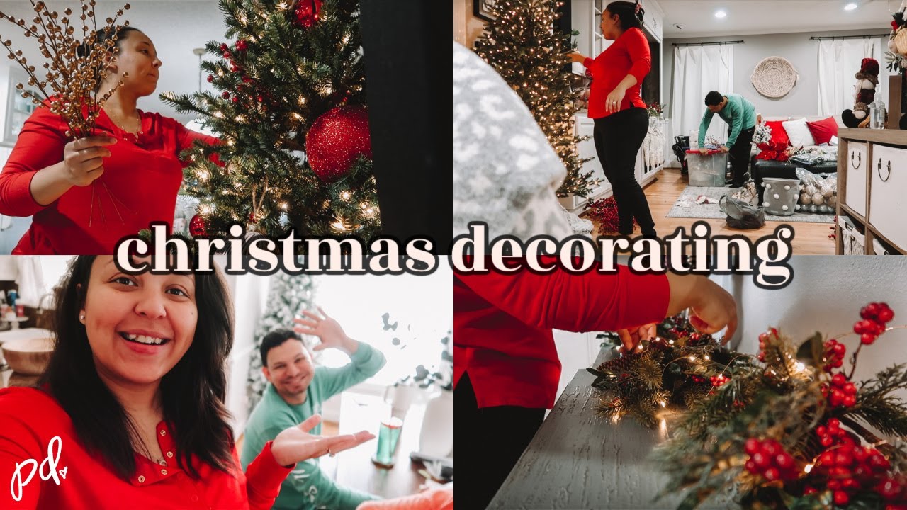 DECORATE WITH ME FOR CHRISTMAS 2021 🎄 | CHRISTMAS DECORATING IDEAS | Page Danielle