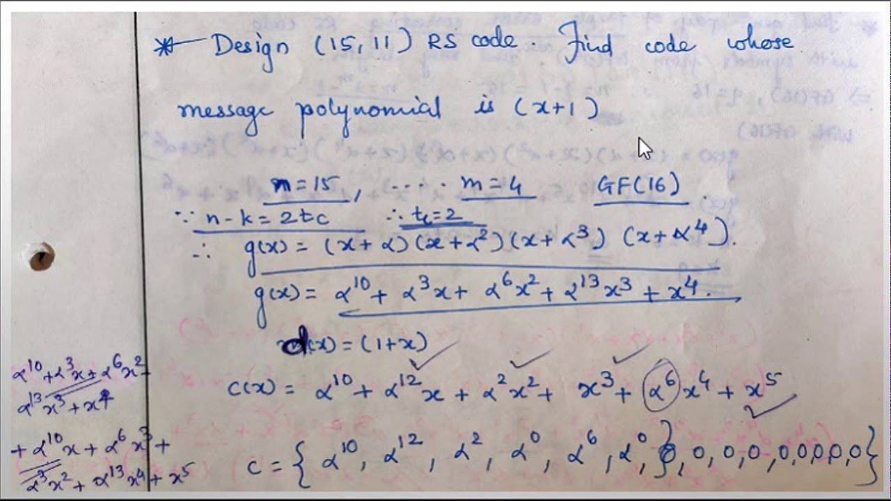 RS ENCODING