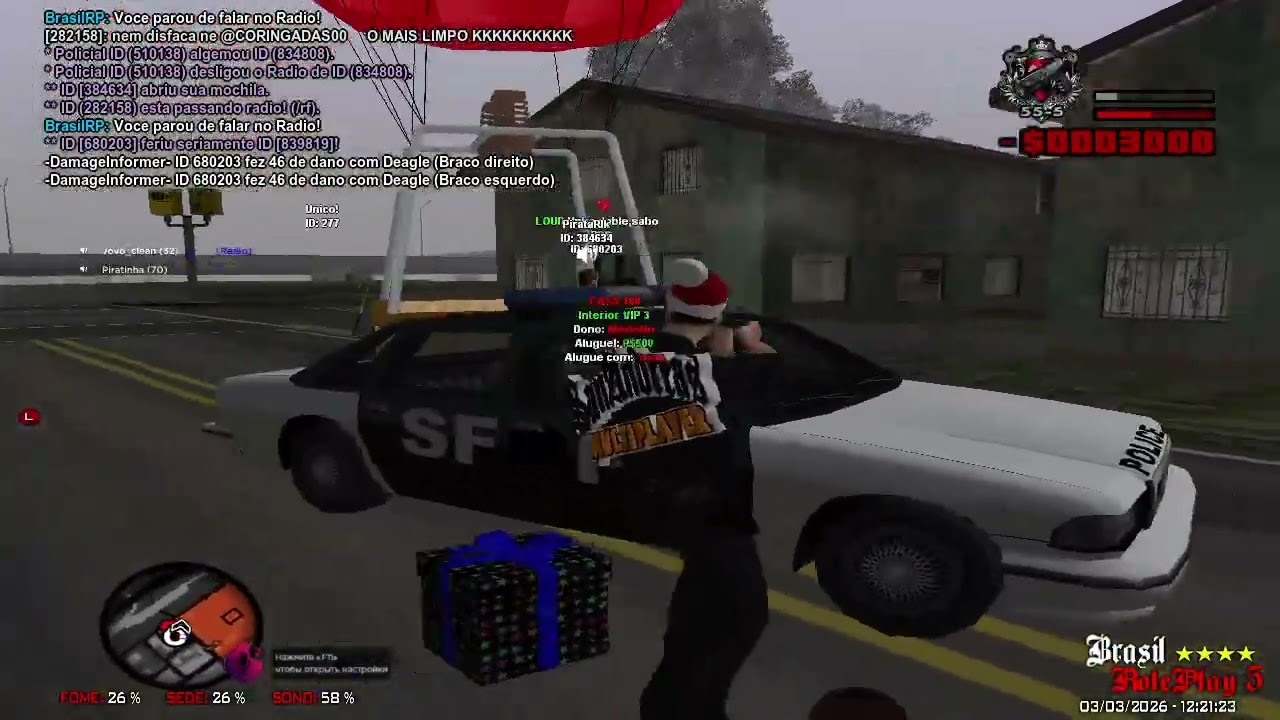 ACAO COM A PRIMEIRA GPT #brasilroleplay