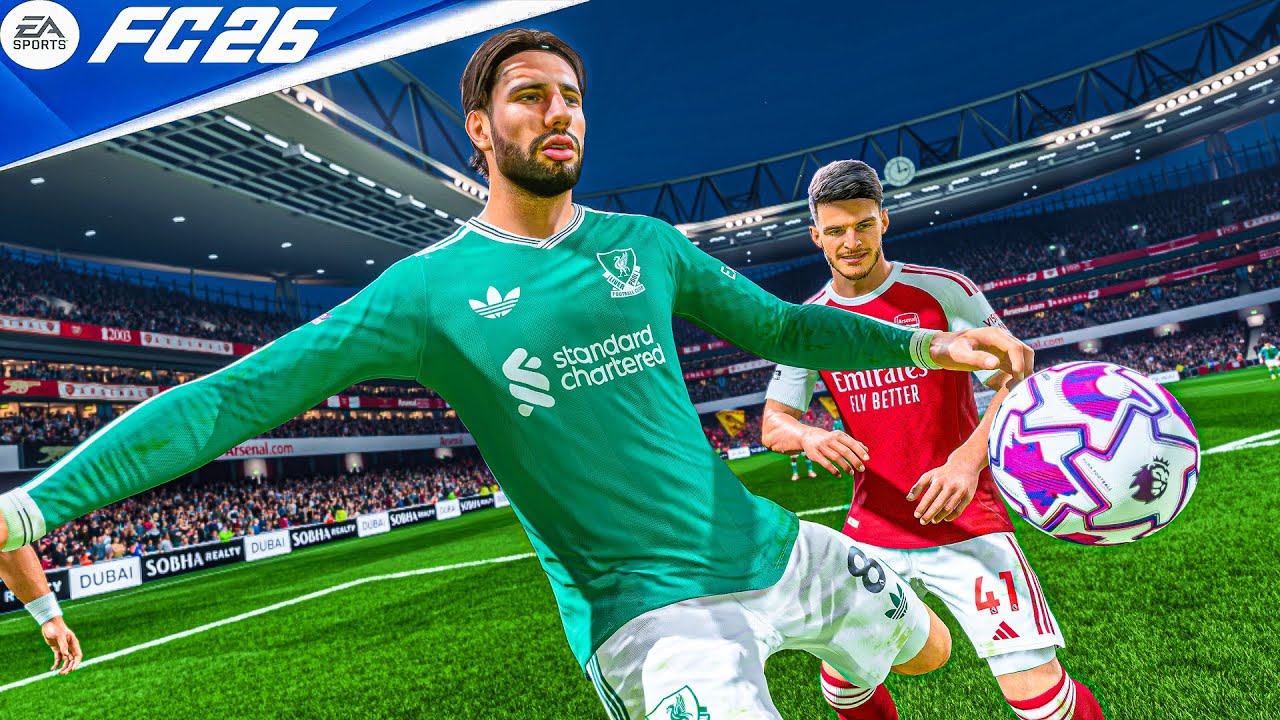 Arsenal vs Liverpool | PS5 Pro Gameplay | 4K 60FPS | Premier League