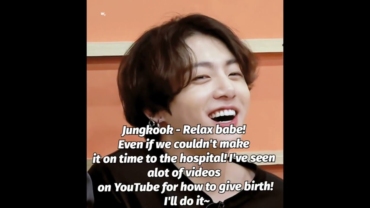 BTS IMAGINE : When you get labor pain at home #btsimagine #btsreaction #btsff