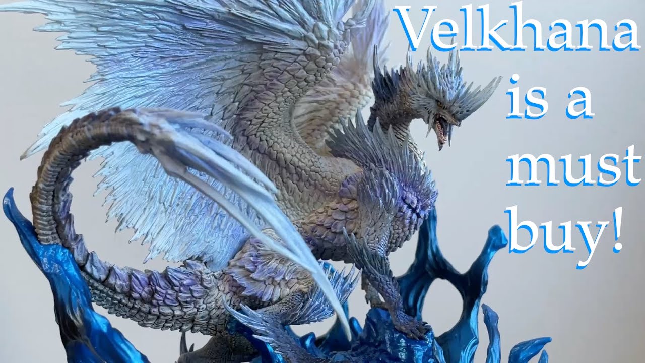 Capcom Figure Builder Creators Model Velkhana is A BEAUTY!!! / CFB クリエイターズモデル　冰龍　イヴェルカーナ
