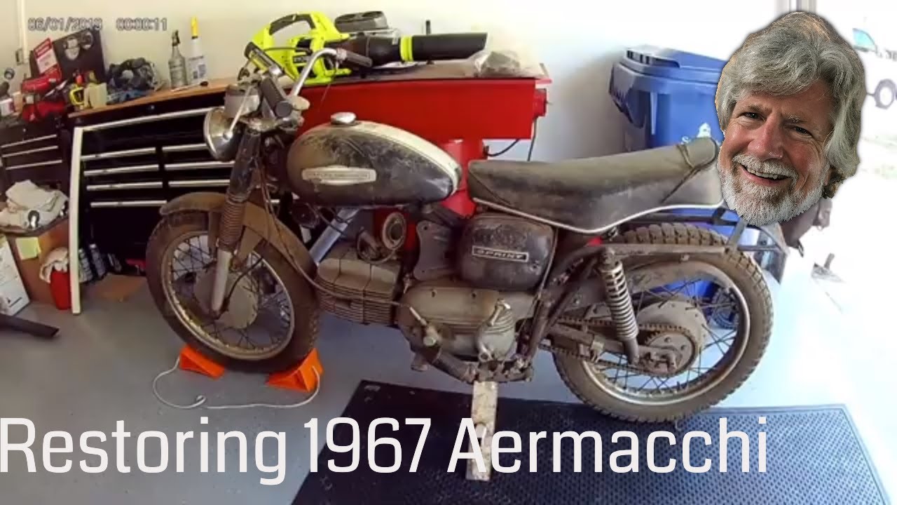 1967 Harley Aermacchi Sprint: Cleaning (Part 1)