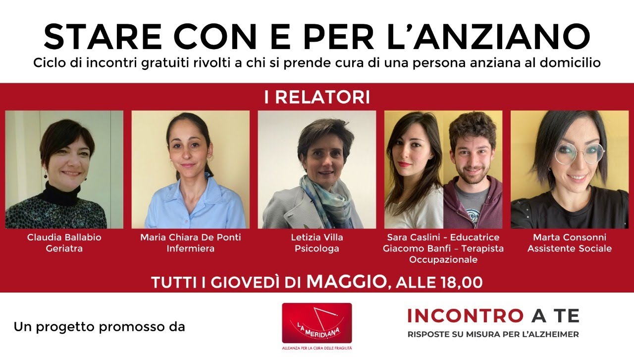 Le principali patologie nell'anziano:  Più conosci meno ti senti perso