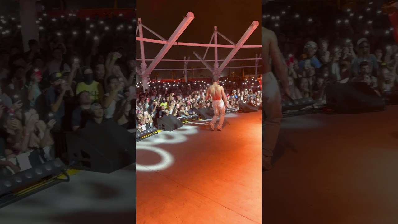 @NLECHOPPA performing &ldquo;Walk Em Down&rdquo; at his show in #southpadreisland #nle #springbreak #spi