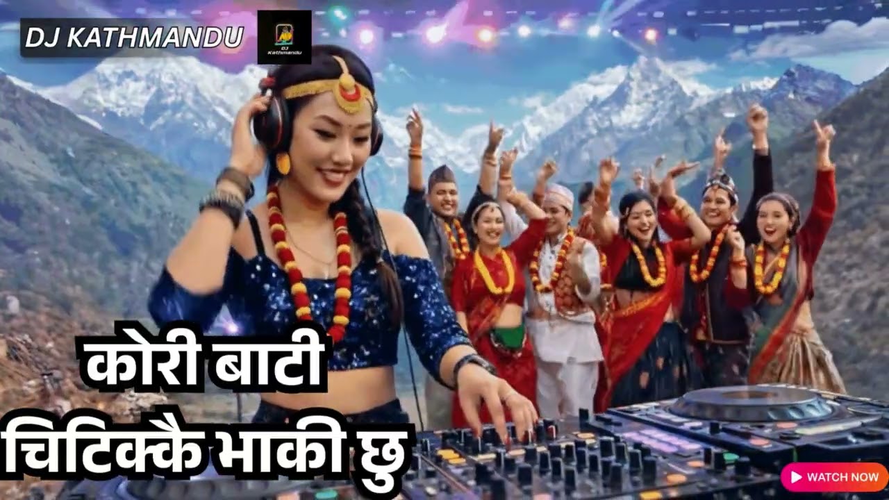 Kori Bati Chitikai Vaki Chu | Chill Folk x DJ Remix | Nepali Folk 2025