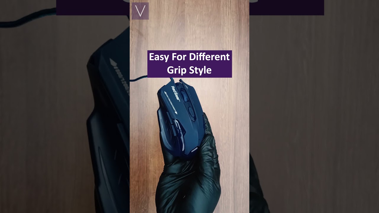 Redgear Emera Gaming Mouse Compact Size ❤️🤩😱😘 #shorts #viralshorts