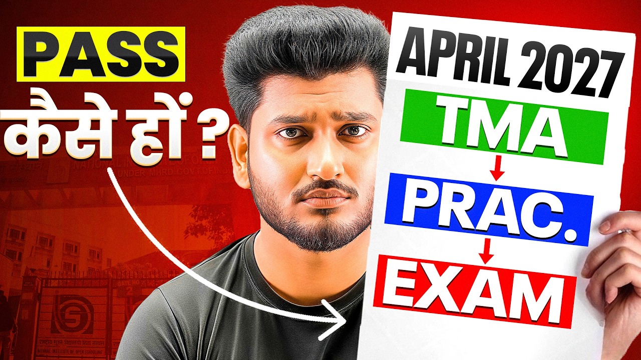NIOS April 2027 Update 🔥 Exam Dates, TMA, Practical, Syllabus & Pass Tips
