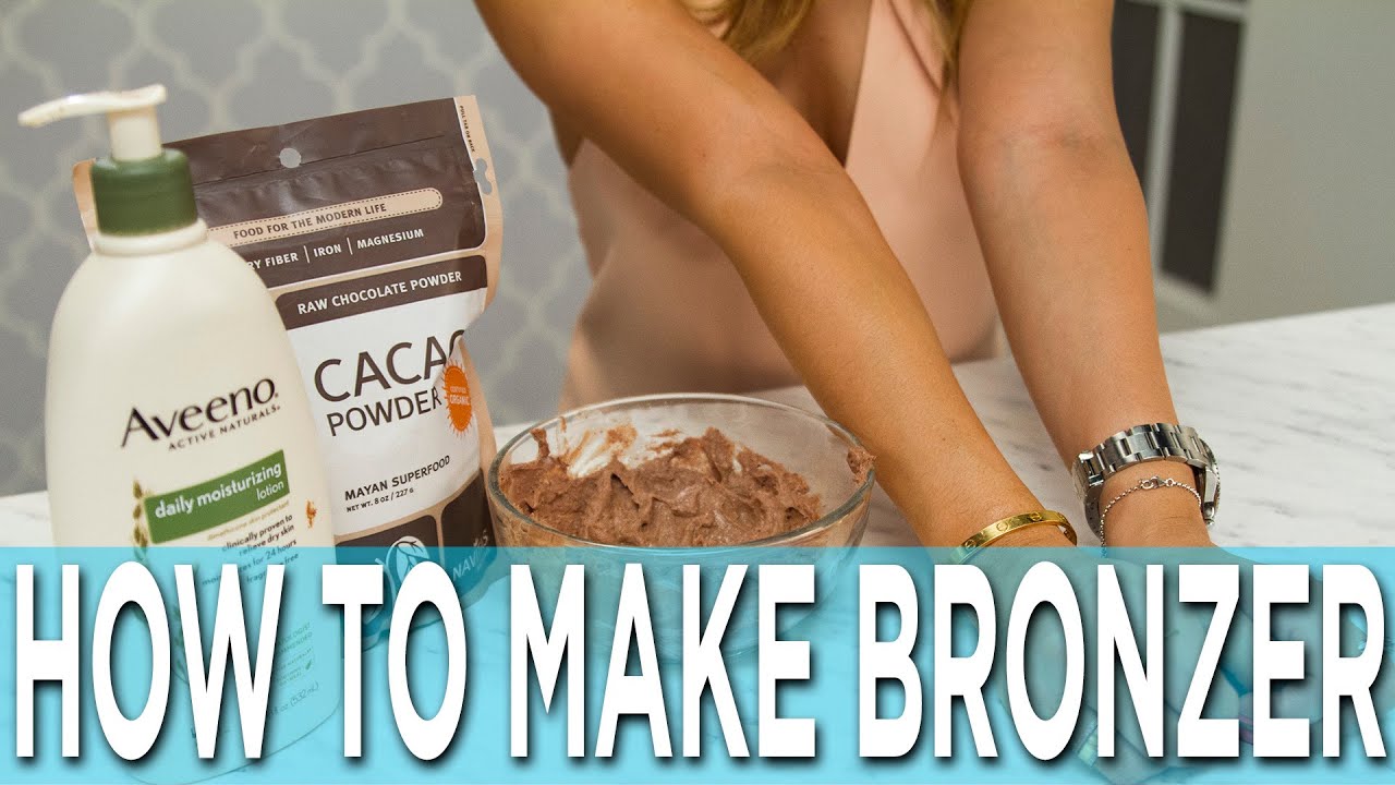 How To Make Bronzer Out of Cacao Powder!