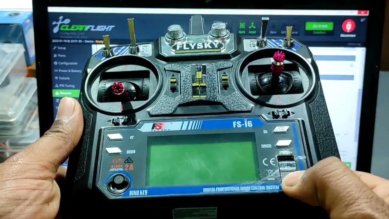 Sp racing f3 programming in cleanflight | fpv drone programming in cleanflight in 2023
