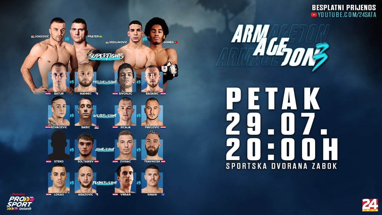 FNC ARMAGEDON 3 POLUFINALE | LIVE EVENT