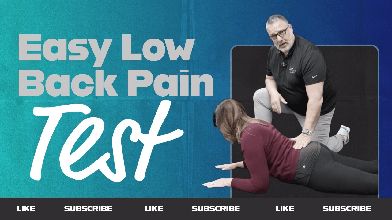 4 Easy Tests for Low Back Pain | Chiropractor for Low Back Pain in Denver, CO