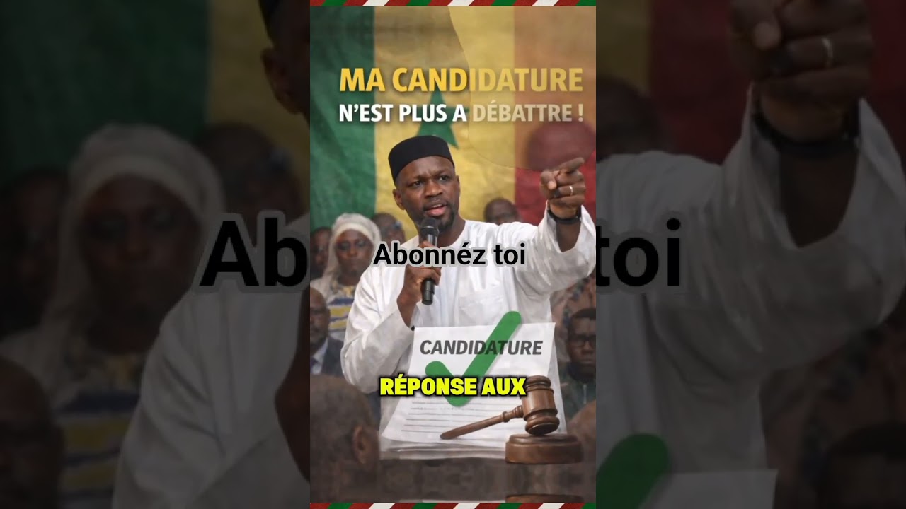 Ousmane Sonko et 2029  ambitions, enjeux et incertitudes autour d&rsquo;une candidature #afrique #s&eacute;n&eacute;gal