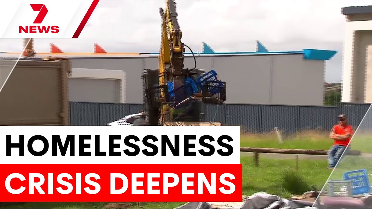 The homelessness crisis in Australia worsens | 7NEWS