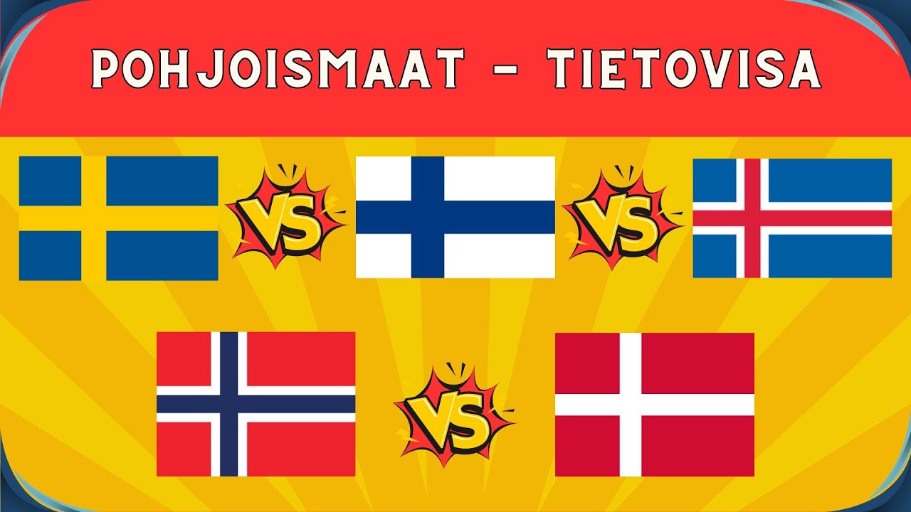 Miten Suomi pärjää muille pohjoismaille? | TIETOVISA