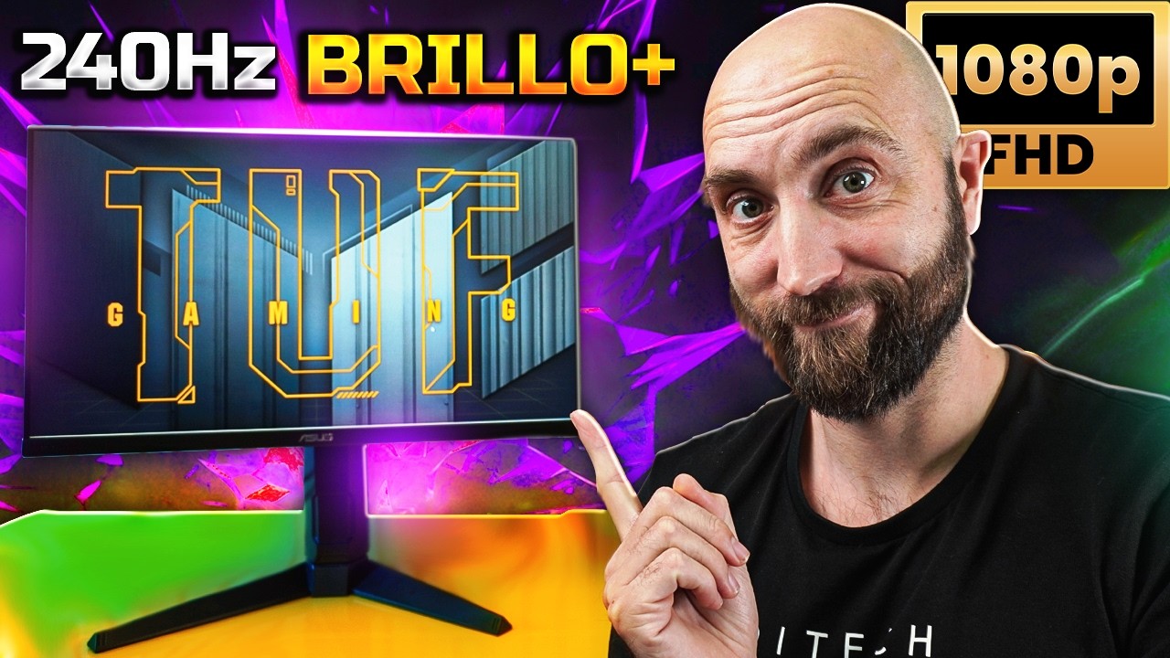 ASUS TUF VG249QML5A: 24&rdquo;,  FHD, 240Hz, brillo chetado y VRR en consola ⚡