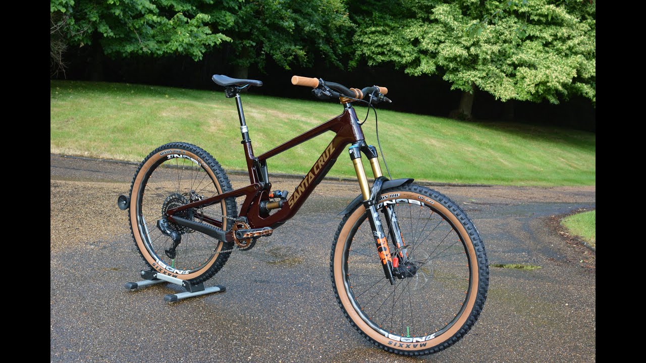 2022 Santa Cruz Nomad C V5 Oxblood AXS Dream Bike Build
