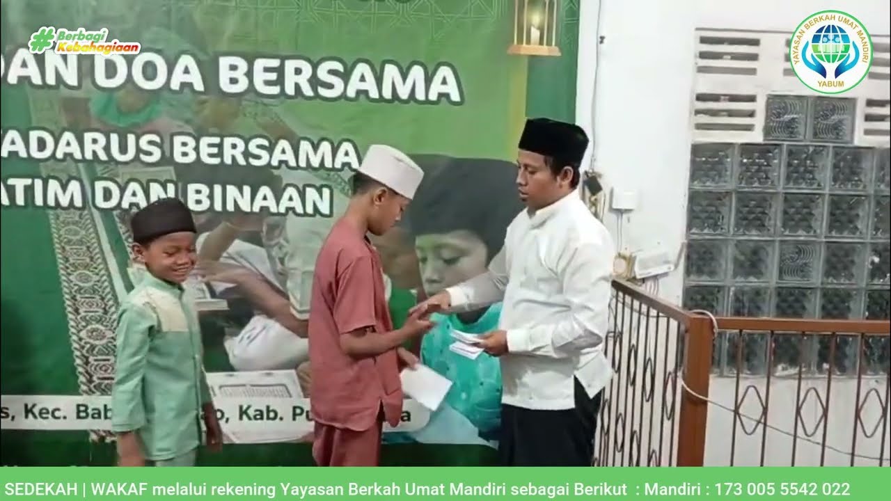 Laporan Kegiatan Sedekah Berbagi Makan Serta Munajat Doa Bersama Yatim Jumat 19 Desember 2025