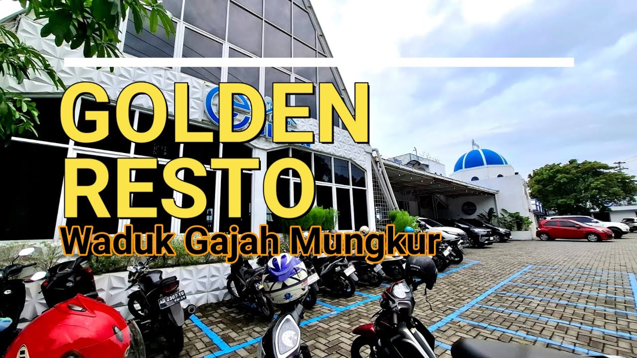 Kulineran Dengan View Waduk Gajah Mungkur di Golden Resto, Wonogiri