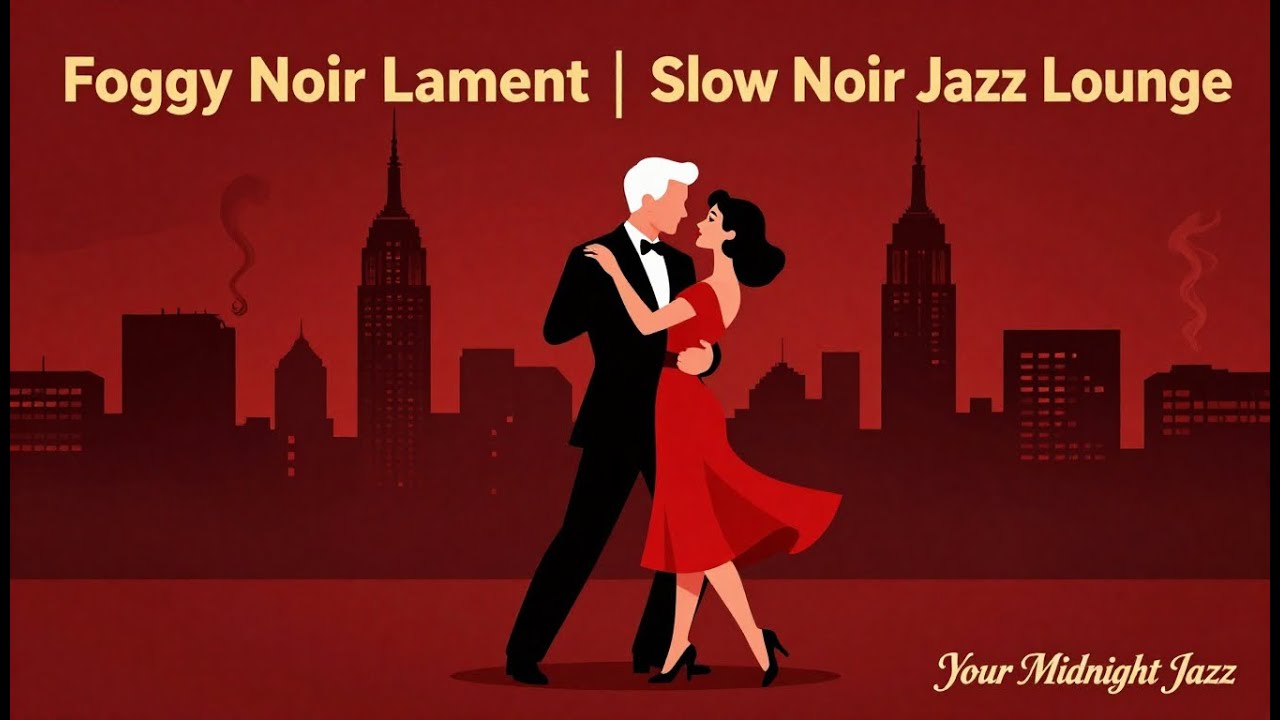 Foggy Noir Lament | Slow Noir Jazz Lounge
