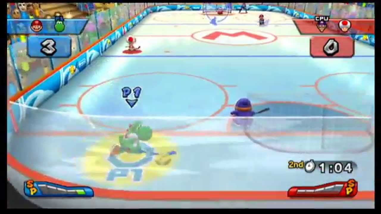 Mario Sports Mix - Hockey - Mushroom Cup Normal Mode