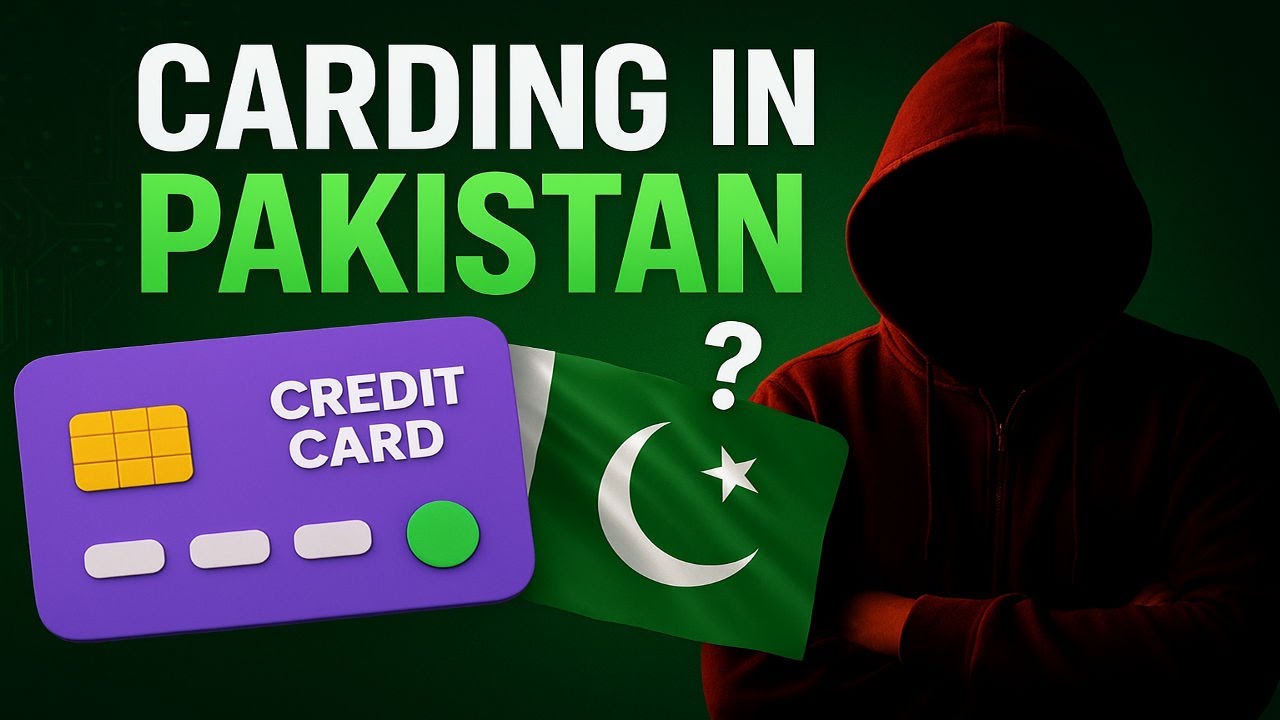 REALITY OF PAKISTANI CARDERS !!