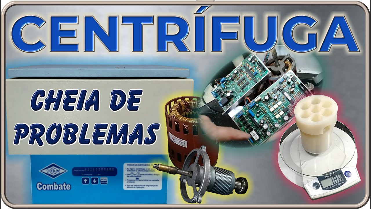 🔥A Centrífuga Combate da Celm está cheia de defeitos. Venha ver como resolver tudo.