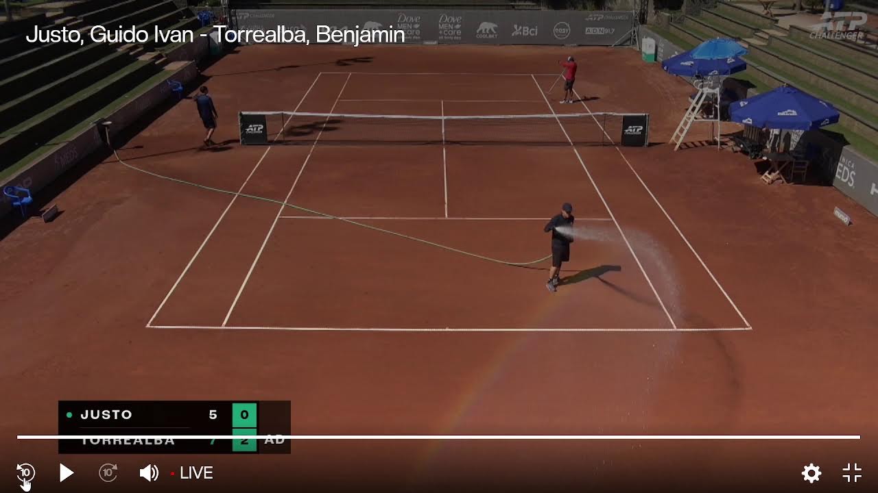 EN VIVO: 2°Q Challenger Santiago - Benjamin Torrealba (CHI) VS Guido Ivan Justo (ARG)
