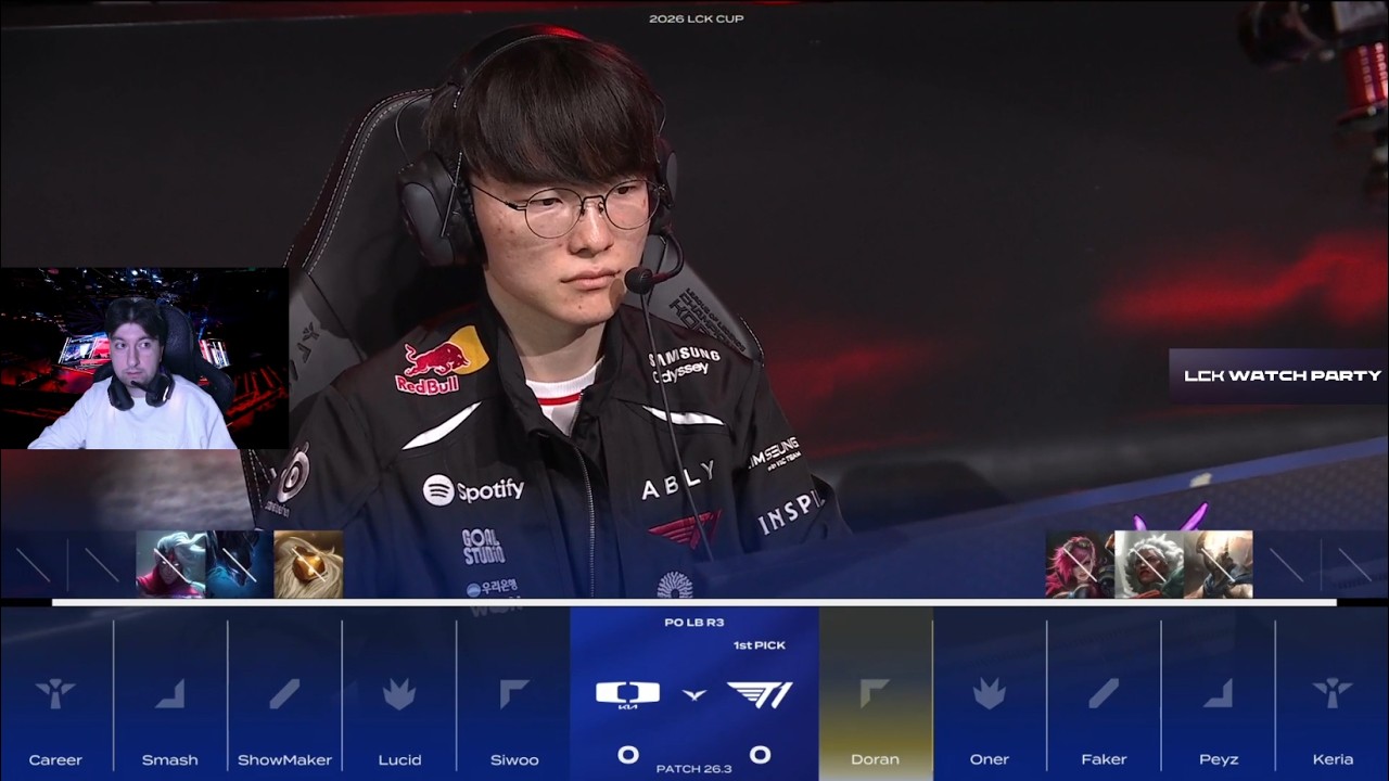 FAKER VS SHOWMAKER ΣΤΟ ΜΕΓΑΛΟ ΝΤΕΡΜΠΙ | T1 VS DK | LCK CUP 2026