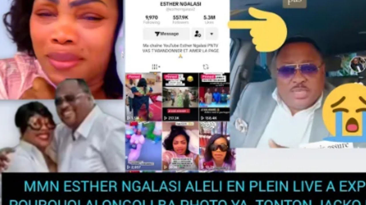 EYINDIEEEE BA ENREGISTRE TONTON JACKO NIVEAU ASABOLI ESTHER NGALASI NA MAWA EPESI PASI PARTAGER...