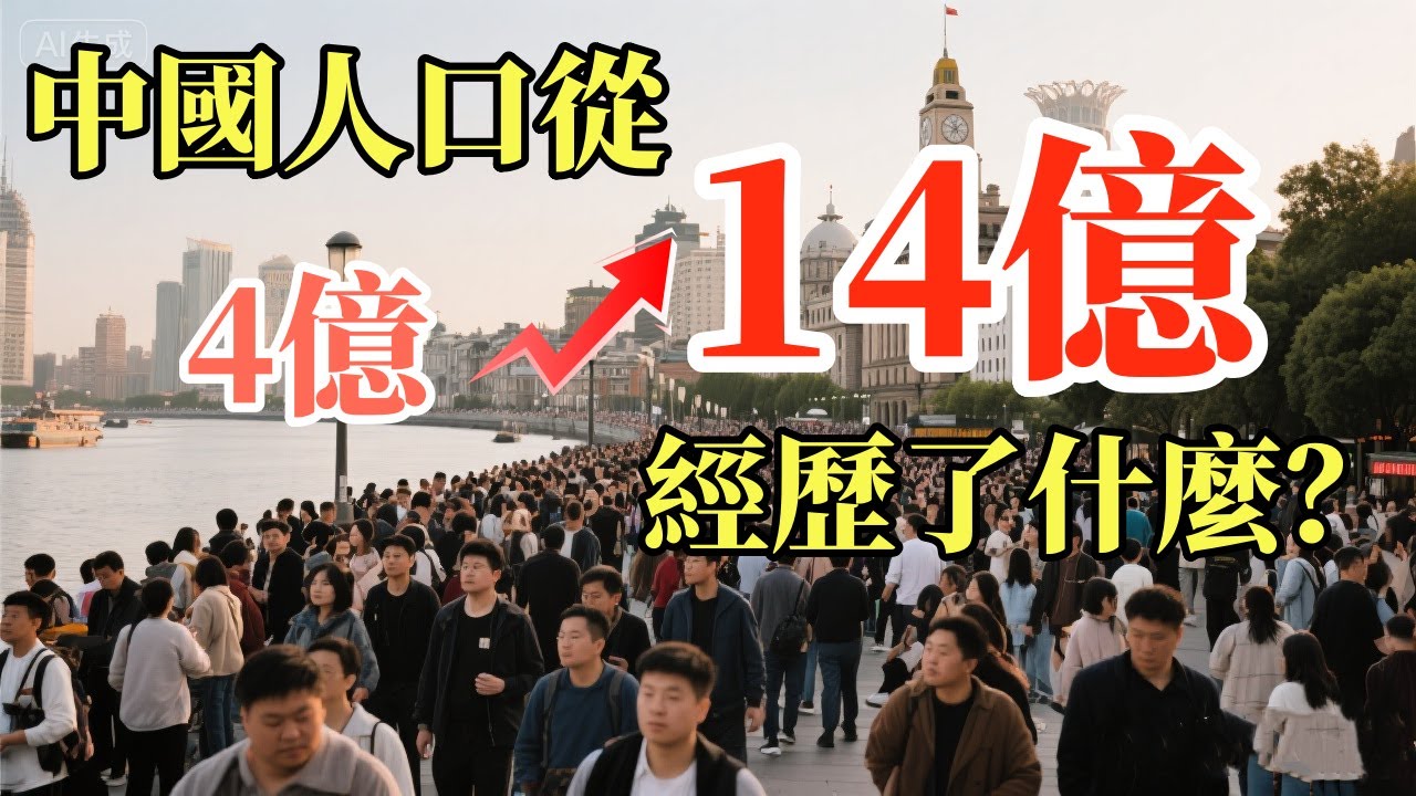 從四億到十四億，中國人口經歷了什麼？