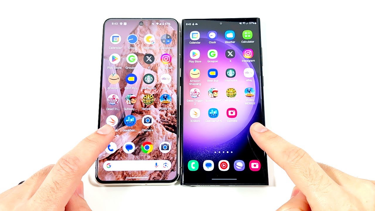 Google Pixel 8 Pro vs Galaxy S23 Ultra Speed Test