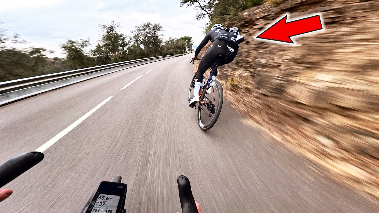 Chasing One of America's Fastest Cyclists Downhill // Els Àngels, Girona