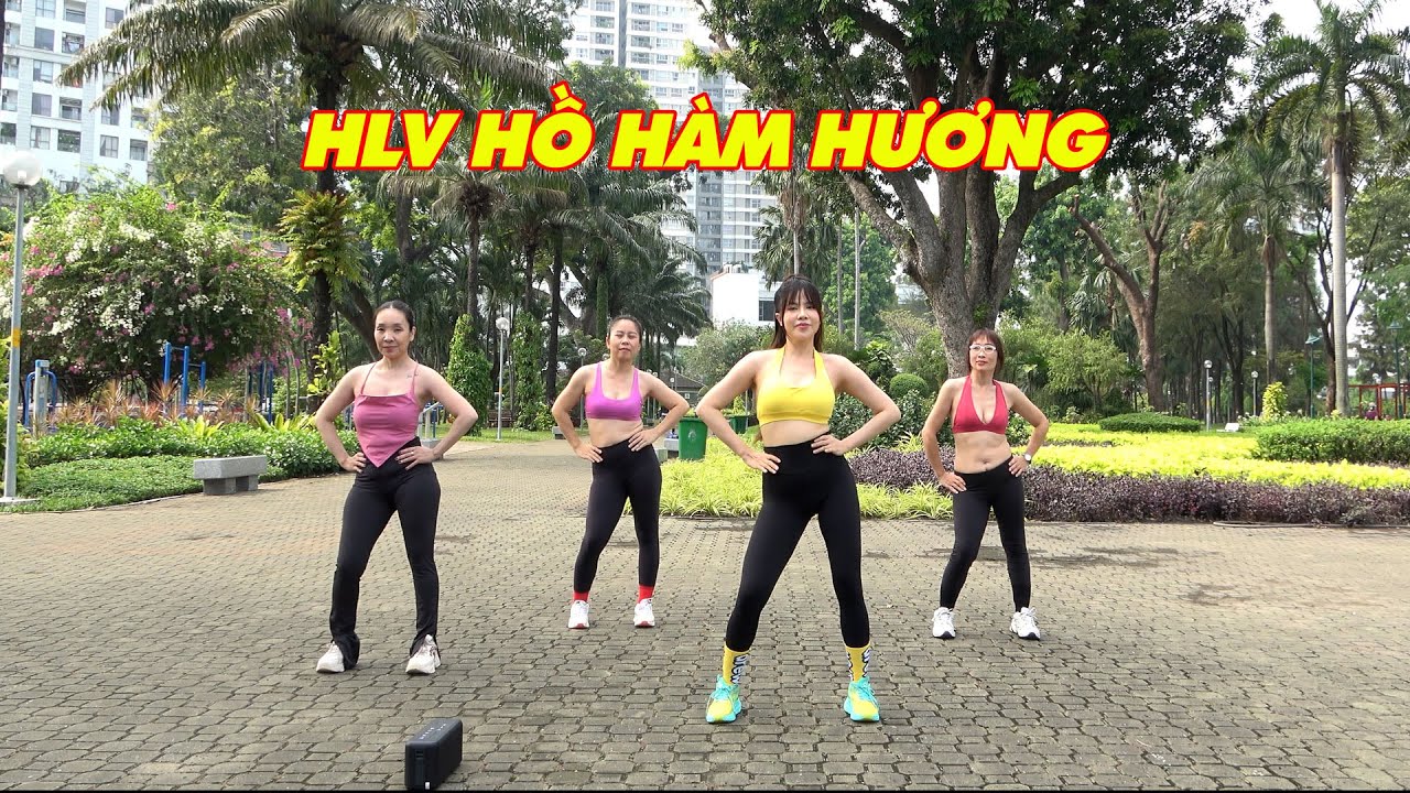 Aerobic giảm cân đón Tết 2026 cùng HLV Hồ Hàm Hương | Aerobic giảm cân tại nhà | HLV Hồ Hàm Hương