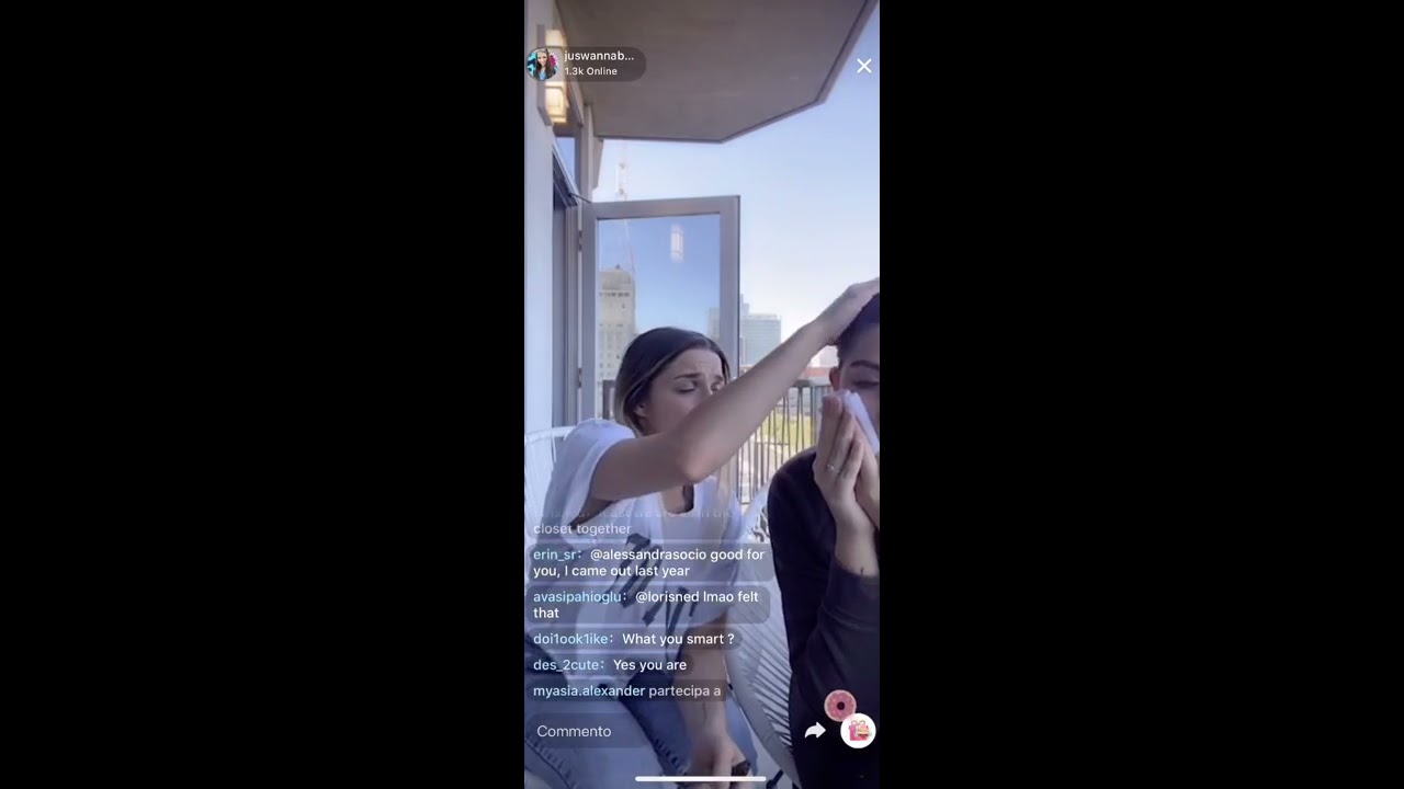 Olivia and Megan-LIVE on TikTok (part 4)