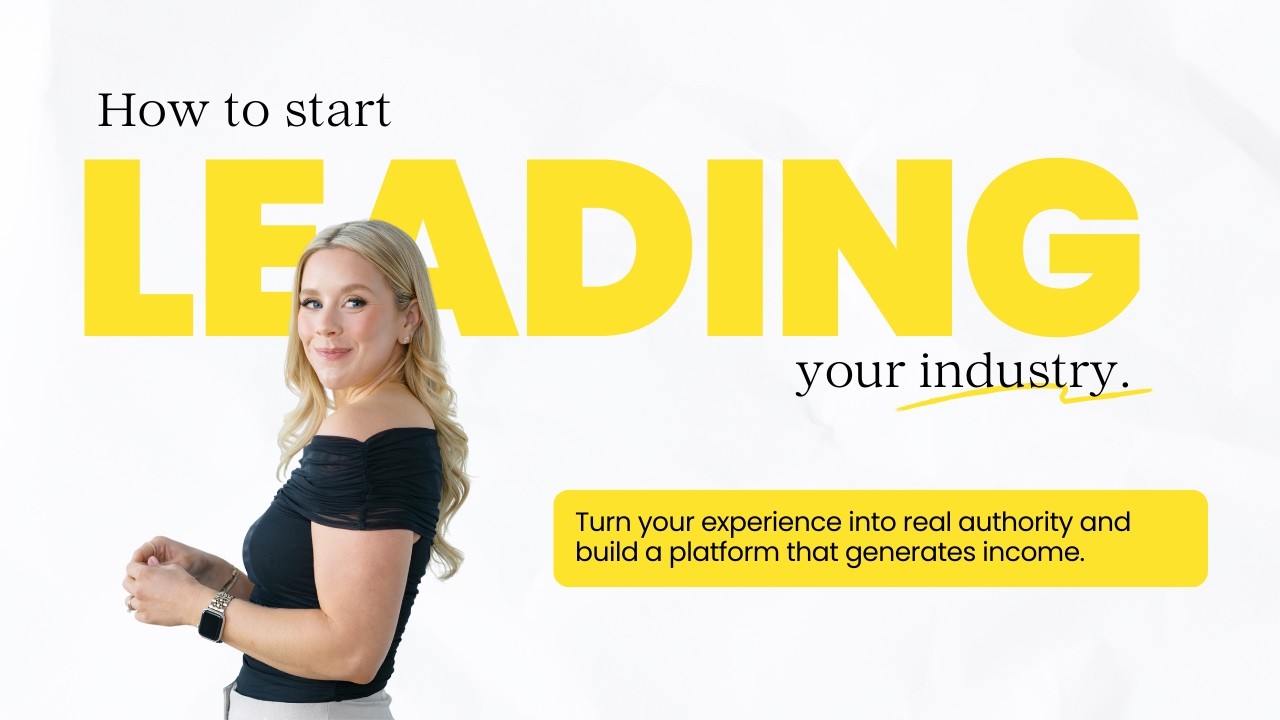 How to Build a Personal Brand as a Subject Matter Expert | Part 5