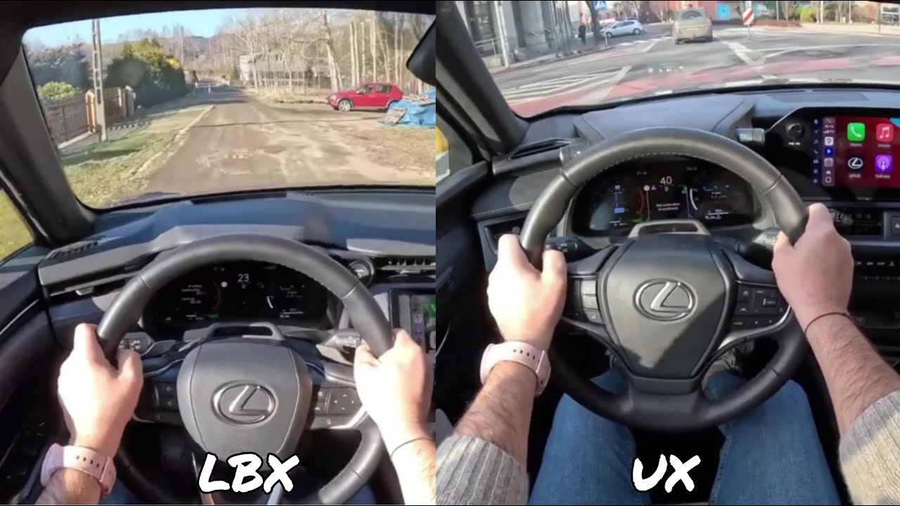 2025 Lexus LBX vs 2025 Lexus UX | POV Test Drive