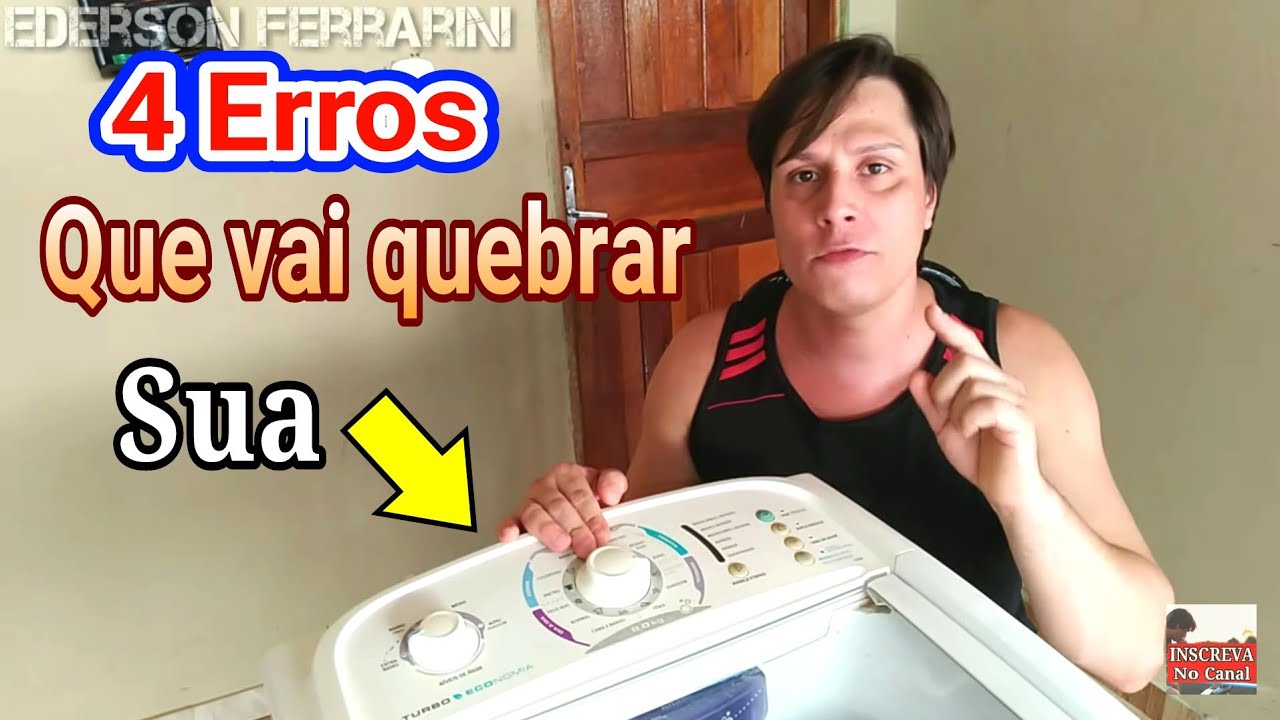 🔴COMO USAR MINHA LAVADORA  #DICAS #Ederson #Ferrarini