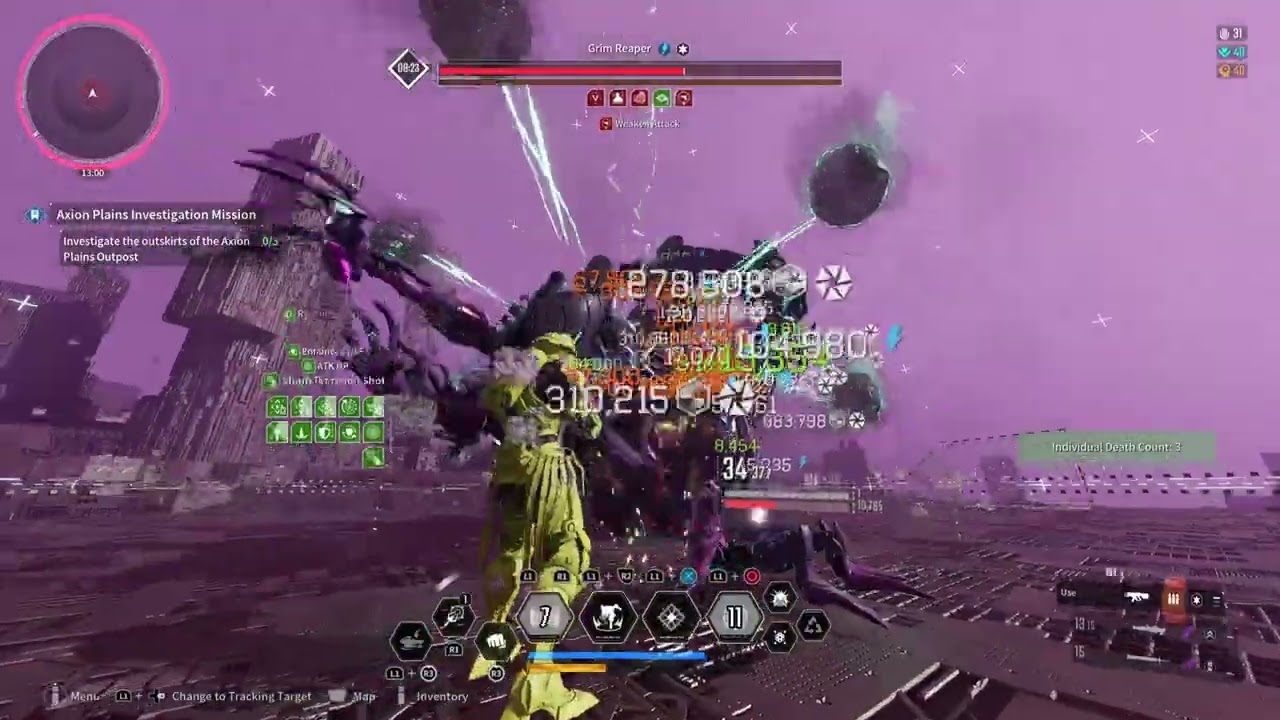 The First Descendant PS5 - Ultimate Ajax - Grim Reaper - Challenge Mode