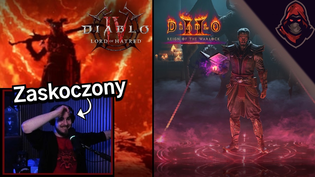 NIE WIERZĘ, ŻE TO DOSTALIŚMY! - Moja reakcja na zapowiedzi do Diablo z okazji 35lecia